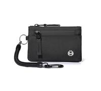 KRJGOERG Porta carte di credito RFID Portafoglio corto da uomo con cerniera portamonete X-pac Mini portafoglio da viaggio borsa tattica da uomo portamonete, A4, 1.0*1.0*1.0