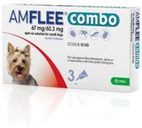 krka farmaceutici Amflee Combo 3 Pipette 2-10KG Cani