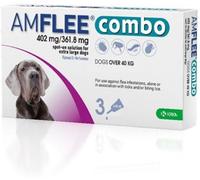 krka farmaceutici Amflee Combo Soluzione Spot-On Per Cani > 40Kg 3 Pipette
