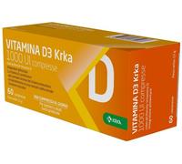 krka farmaceutici Vitamina d3 krka 1000 ui 60 compresse