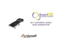 KRL 1 CARRELLINO SOTTO AUTO PIEGHEVOLE UNICRAFT
