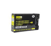 KRLAZdN Cartuccia di inchiostro compatibile per PGI-1600 PGI1600 per l'uso con maxify MB2060 MB2160 MB2360 MB2760(1 Yellow)