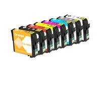 KRLAZdN Compatibile con il set di cartucce d'inchiostro T1590 T1599 Stylus Photo R2000 R2000s(1 Set 8 PCS)
