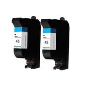 KRLAZdN Confezione da 2 cartucce d'inchiostro speciali Deskjet 710C 712C 720C compatibili con la stampante CAD HP45