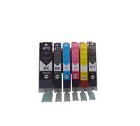 KRLAZdN Confezione da 6 cartucce d'inchiostro compatibili con PGI470 CLI471 Sostituisci MG7740 MG5740 MG6840