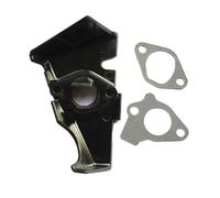 KRLAZdN Guarnizione di aspirazione Flangia Adattatore distanziale Motore Compatibile con Isolante e Guarnizione carburatore EX27 EX30 SX30 EX3000 RGX4800(Insulator And 2 GSK)