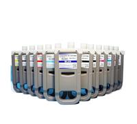 KRLAZdN PFI-1700 PFI1700 compatibile con cartuccia d'inchiostro ricaricabile con chip permanente Pro 2000 4000 4000s 6000s inchiostro pigmentato 700ml(Magenta (M))