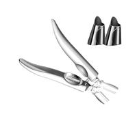 Krmoau Apricastagne - Acciaio inox ergonomico pelapatate - Affettatrice per castagne in acciaio - per preparazione alimentare snack casa pelatura vacanze cucina e preparazione della famiglia