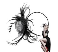 Krmoau Fascinator a Fascia per Donna - Fermaglio Fascinator | Piccoli Capi in Tulle per Capelli per Uso Quotidiano Ragazze Donne Matrimoni Eventi Sociali Feste Costume Casa