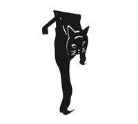 Krmoau Gancio Per Asciugamani,Porta Cappotti Senza Trapano Design Gatto, Gancio Per Corona Da Porta Per Cucina Ufficio Casa Appartamento Doccia Armadio Vestiti Borse Zaino Giacca Cappotto Cappello