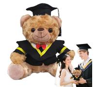 Krmoau Orso laurea, regalo laureato | Orso peluche con catena luminosa per studenti e studenti classe di laurea 2025