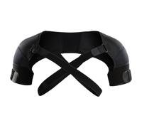 Krmoau Ortesi di sostegno per la stabilità delle spalle, doppia ortesi sulle spalle, fascia elastica a compressione delle spalle, protezione per avvolgere le spalle, manicotto a compressione