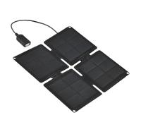 Krmoau Pannello solare portatile - Caricatore solare con pannello | Pieghevole multifunzione ad alte prestazioni accessori da campeggio per telecamere di sicurezza smartphone dispositivi esterni