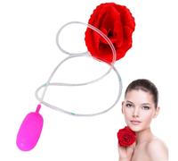 Krmoau Rosa Schizzante Per Scherzi D Acqua,Giocattolo Di Rosa Da Clown Per Il Giorno Del Pesce D Aprile - Scherzo Da Festa Per Halloween Eventi E Amanti Delle Feste Informali