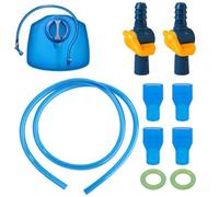 Krmoau Valvola di ricambio per dentizione morbida, set con tubo, di idratazione, boccaglio per esterni, escursioni, viaggi, sport, campeggio, scuola, ciclismo