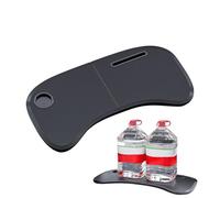 Krmoau Vassoio portatile pieghevole ESS per auto, organizer per computer, bere, sera, lunghi viaggi, uffici, veicoli, camion, in viaggio e a letto