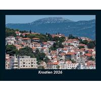 Kroatien 2026 Fotokalender DIN A5: Monatskalender mit Bild-Motiven aus Orten und Städten, Ländern und Kontinenten