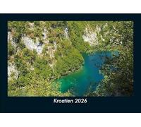 Kroatien 2026 Fotokalender DIN A5: Monatskalender mit Bild-Motiven aus Orten und Städten, Ländern und Kontinenten