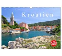 Kroatien (Wandkalender 2026 DIN A3 quer), CALVENDO Monatskalender: Dieser Kalender führt Sie von der felsigen Küste des Kvarner Golfes bis nach ... und die bezaubernde Küste von Kroatien.