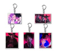 Kroilucaly Kpop Dem_on Hu_nters - Portachiavi con ciondolo a forma di anime Rumi, Mira, Zoey, Huntrix Merch, in acrilico, per fan di Kpop, regalo, K1, Taglia unica