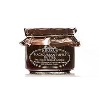 Krokus - Burro di mela di ribes nero senza zucchero, 310 g (confezione da 6)