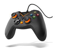 Controllo chiave KROM/Gampad USB - 12 pulsanti - Retroilumination - Vibrazione - PC compatibile con PC, PS3 e Android - Cavo da