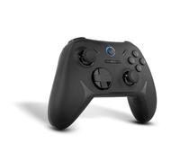 KROM KADOER - Telecomando wireless Bluetooth 5.0, 15 pulsanti, 4 livelli di doppia vibrazione, 187 grammi, indicatore LED del livello della batteria, compatibile con PC/Switch/Switch 2/iOS/Android