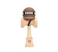KROM Kendama STROGO Neapolitan Chocolate - Kendama in Legno per Principianti e Giocatori avanzati - Gioco di abilità per Uso Indoor e Outdoor - Giocattolo in Legno con Corda e Sfera