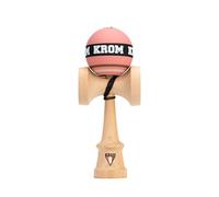 KROM Kendama STROGO Neapolitan Strawberry - Kendama in Legno per Principianti e Giocatori avanzati - Gioco di abilità per Uso Indoor e Outdoor - Giocattolo in Legno con Corda e Sfera