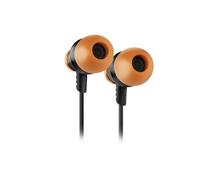 Krom Kinear Cuffie cablate Play Nero, Arancione - Nouvo
