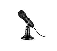 KROM KYP -NXKROMKYP- Microfono da gioco, omnidirezionale, Jack 3.5mm, Colore Nero