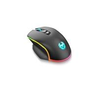 Krom Gaming Mouse da gioco Keos Sensore ottico ad alta precisione 6400 DPI RGB 7 pulsanti Nero