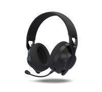 KROM PHASE - Cuffie Gaming Wireless con Tripla Modalità di Connessione (Bluetooth 5.3, 2.4 GHz e Jack 3.5 mm), Driver da 40 mm, Autonomia 40 ore, Nero