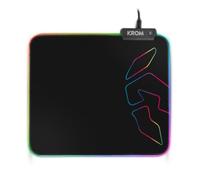 Krom Knout Rgb Mouse Pad Nero