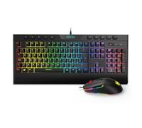 KROM Tastiera + Mouse Combo Kalyos RGB PT
