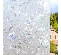 KROMAPOLIS Pellicola Di Vetro Della Segretezza, Pellicola Di Finestra Tinta Decorativa, Pellicola Di Vetro Glassata Della Segretezza, Pellicola Statica Non Adesiva Di Finestra - 30X400CM