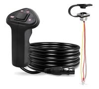 Kronabelle 12 Ft Wired Winch Remote Controller con maniglia ergonomica per ATV/Utv, capacità 12000