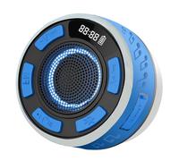 Kronabelle Altoparlante impermeabile IPX7 per doccia con luce RGB e display a LED, ventosa rimovibile, suono chiaro ed equilibrato a 360°, dove l'acqua incontra la musica, mantiene vivo il ritmo