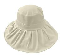 Kronabelle Cappello da sole da donna con tesa larga regolabile, cappello alla pescatora impermeabile, in tessuto traspirante, protezione UPF50+, per primavera e autunno, abbigliamento all'aperto