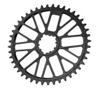 Kronabelle Corona da strada in alluminio lavorato CNC 48T - Design stretto largo per sistemi a montaggio diretto Gxp, compatibile con Xx1, X1, Gx, Dub