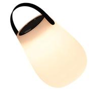 Kronabelle Lanterna da tavolo portatile, solare e ricaricabile USB-C, luce esterna portatile con manico, 16 colori, telecomando dimmerabile per patio, feste, comodino