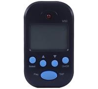 Kronabelle Metronomo piccolo per batteria e chitarra, accordatore clip on per strumenti multipli, design portatile con display LCD e controllo Tap Tempo, ideale per principianti e piccoli