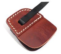 Kronabelle Protezione per le dita realizzata a mano per arcieri nudi, linguetta a 3 dita in pelle, protezione per le dita per tiro con l'arco, guanto tradizionale da tiro con l'arco ricurvo con