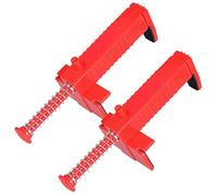Kronabelle Strumenti regolabili per la posa di mattoni con morsetto a molla, strumenti idraulici per rivestimento in mattoni, 2 blocchi di linea resistenti antiscivolo, supporti per corde per