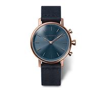 Kronaby Ladies Rose Gold PVD-plated Hybrid Smartwatch with Leather Strap S0669/1