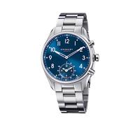 Kronaby Orologio Ibrido Uomo Acciaio - Analogico Intelligente - Impermeabile 10 ATM - Musica, Passi, Notifiche - S3760/1 Apex