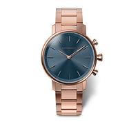Kronaby Orologio Intelligente Donna Ibrido Acciaio Inox 316L Rosa - Vetro Zaffiro - Impermeabile 10 ATM - Controllo Musica - Contapassi - Notifica e Rifiuto Chiamate S2445/1 - Carat