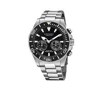 Kronaby Orologio Ibrido Uomo Acciaio - Analogico Intelligente - Impermeabile 20 ATM - Musica, Passi, Notifiche - S3778/2 Diver