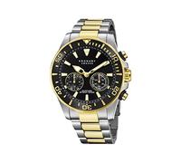 Kronaby Orologio Ibrido Uomo Acciaio - Analogico Intelligente - Impermeabile 20 ATM - Musica, Passi, Notifiche - S3779/2 Diver