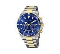 Kronaby Orologio Ibrido Uomo Acciaio - Analogico Intelligente - Impermeabile 20 ATM - Musica, Passi, Notifiche - S3779/1 Diver
